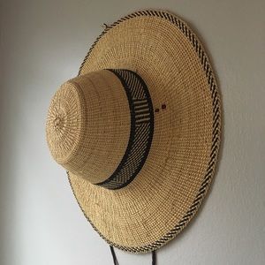 Woven fair trade sun hat